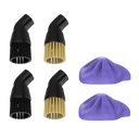 Stoomreiniger borstelset - 6-delig