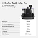 Motionflow Vlekkenreiniger Pro met stoomfunctie